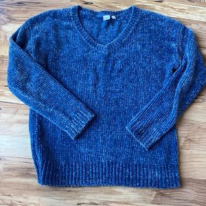 GAP Vneck chenille sweater